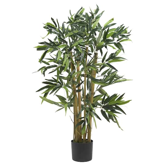 Michaels, 3ft. Potted Biggy Bamboo Silk Tree – Category: Trees & Floor Plants